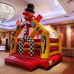 Springkussen Clown Party - Attractieverhuur Olivier