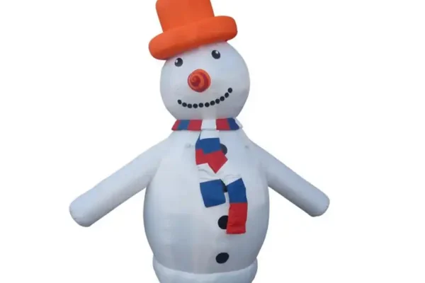 Sneeuwpop Opblaasbaar - Attractieverhuur Olivier