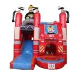 Springkussen Brandweer (Multiplay) - Attractieverhuur Olivier